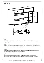 Предварительный просмотр 41 страницы Walker Edison BEC52SB Assembly Instructions Manual