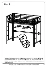 Предварительный просмотр 7 страницы Walker Edison BLWS Assembly Instructions Manual