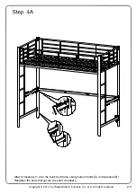 Предварительный просмотр 9 страницы Walker Edison BLWS Assembly Instructions Manual