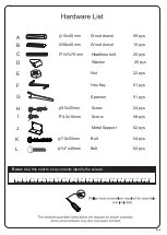 Предварительный просмотр 4 страницы Walker Edison BQATT Assembly Instructions Manual