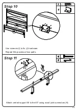 Предварительный просмотр 10 страницы Walker Edison BQATT Assembly Instructions Manual