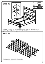 Предварительный просмотр 12 страницы Walker Edison BQATT Assembly Instructions Manual