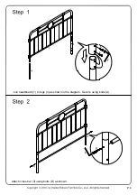 Preview for 4 page of Walker Edison BQMP Assembly Instructions Manual