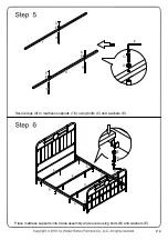 Preview for 6 page of Walker Edison BQMP Assembly Instructions Manual