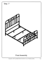 Preview for 7 page of Walker Edison BQMP Assembly Instructions Manual