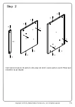 Preview for 6 page of Walker Edison BR25LINNS Assembly Instructions Manual