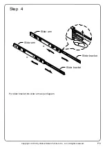 Preview for 8 page of Walker Edison BR25LINNS Assembly Instructions Manual