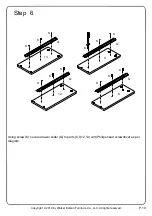 Preview for 10 page of Walker Edison BR25LINNS Assembly Instructions Manual