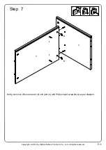 Preview for 11 page of Walker Edison BR25LINNS Assembly Instructions Manual