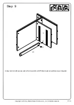 Preview for 13 page of Walker Edison BR25LINNS Assembly Instructions Manual