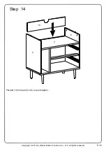 Preview for 18 page of Walker Edison BR25LINNS Assembly Instructions Manual