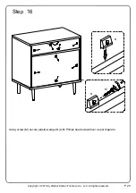 Preview for 20 page of Walker Edison BR25LINNS Assembly Instructions Manual