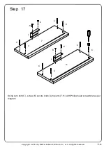 Preview for 21 page of Walker Edison BR25LINNS Assembly Instructions Manual