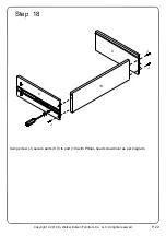 Preview for 22 page of Walker Edison BR25LINNS Assembly Instructions Manual