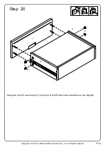 Preview for 24 page of Walker Edison BR25LINNS Assembly Instructions Manual