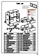 Preview for 3 page of Walker Edison BR3DSLDR Assembly Instructions Manual