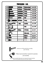 Preview for 4 page of Walker Edison BR3DSLDR Assembly Instructions Manual