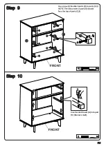 Preview for 9 page of Walker Edison BR3DSLDR Assembly Instructions Manual