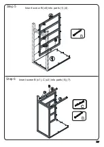 Preview for 7 page of Walker Edison BR4DLYDDR Assembly Instructions Manual