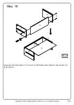 Preview for 23 page of Walker Edison BR56GWN4D Assembly Instructions Manual