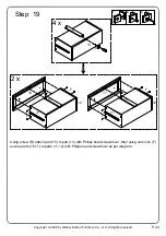 Preview for 24 page of Walker Edison BR56GWN4D Assembly Instructions Manual