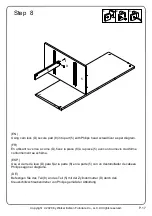 Preview for 17 page of Walker Edison BR5DQUIDR Assembly Instructions Manual