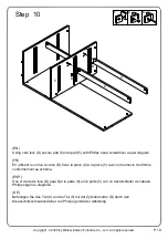 Preview for 19 page of Walker Edison BR5DQUIDR Assembly Instructions Manual