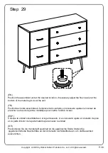 Preview for 38 page of Walker Edison BR5DQUIDR Assembly Instructions Manual