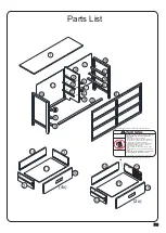 Предварительный просмотр 3 страницы Walker Edison BR6DLYDDR Assembly Instructions Manual