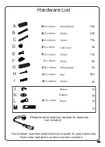 Предварительный просмотр 4 страницы Walker Edison BR6DLYDDR Assembly Instructions Manual