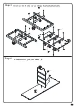 Предварительный просмотр 6 страницы Walker Edison BR6DLYDDR Assembly Instructions Manual