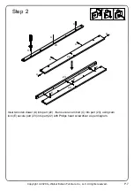 Preview for 7 page of Walker Edison BR6DODDDR Assembly Instructions Manual