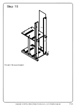 Preview for 20 page of Walker Edison BR6DODDDR Assembly Instructions Manual