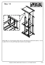 Preview for 23 page of Walker Edison BR6DODDDR Assembly Instructions Manual