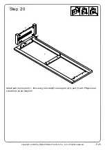 Preview for 25 page of Walker Edison BR6DODDDR Assembly Instructions Manual