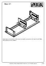 Preview for 26 page of Walker Edison BR6DODDDR Assembly Instructions Manual