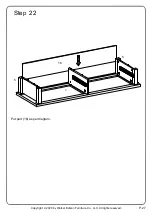 Preview for 27 page of Walker Edison BR6DODDDR Assembly Instructions Manual