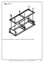 Preview for 28 page of Walker Edison BR6DODDDR Assembly Instructions Manual