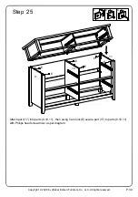 Preview for 30 page of Walker Edison BR6DODDDR Assembly Instructions Manual