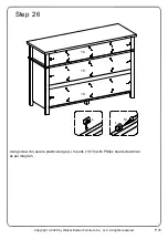 Preview for 31 page of Walker Edison BR6DODDDR Assembly Instructions Manual