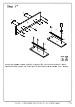 Preview for 32 page of Walker Edison BR6DODDDR Assembly Instructions Manual