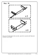 Preview for 34 page of Walker Edison BR6DODDDR Assembly Instructions Manual