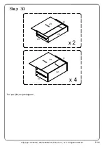 Preview for 35 page of Walker Edison BR6DODDDR Assembly Instructions Manual