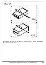 Preview for 36 page of Walker Edison BR6DODDDR Assembly Instructions Manual