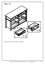 Preview for 38 page of Walker Edison BR6DODDDR Assembly Instructions Manual