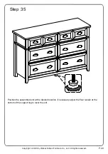 Preview for 40 page of Walker Edison BR6DODDDR Assembly Instructions Manual