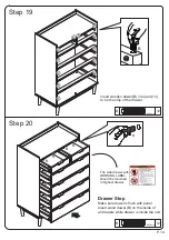 Preview for 14 page of Walker Edison BR6DRLEEDR Assembly Instructions Manual