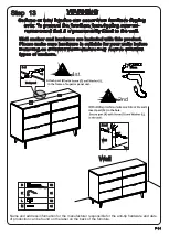 Предварительный просмотр 11 страницы Walker Edison BR6DSLDR Assembly Instructions Manual