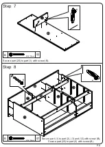 Предварительный просмотр 8 страницы Walker Edison BR9DBENDR Assembly Instructions Manual