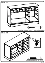 Предварительный просмотр 10 страницы Walker Edison BR9DBENDR Assembly Instructions Manual